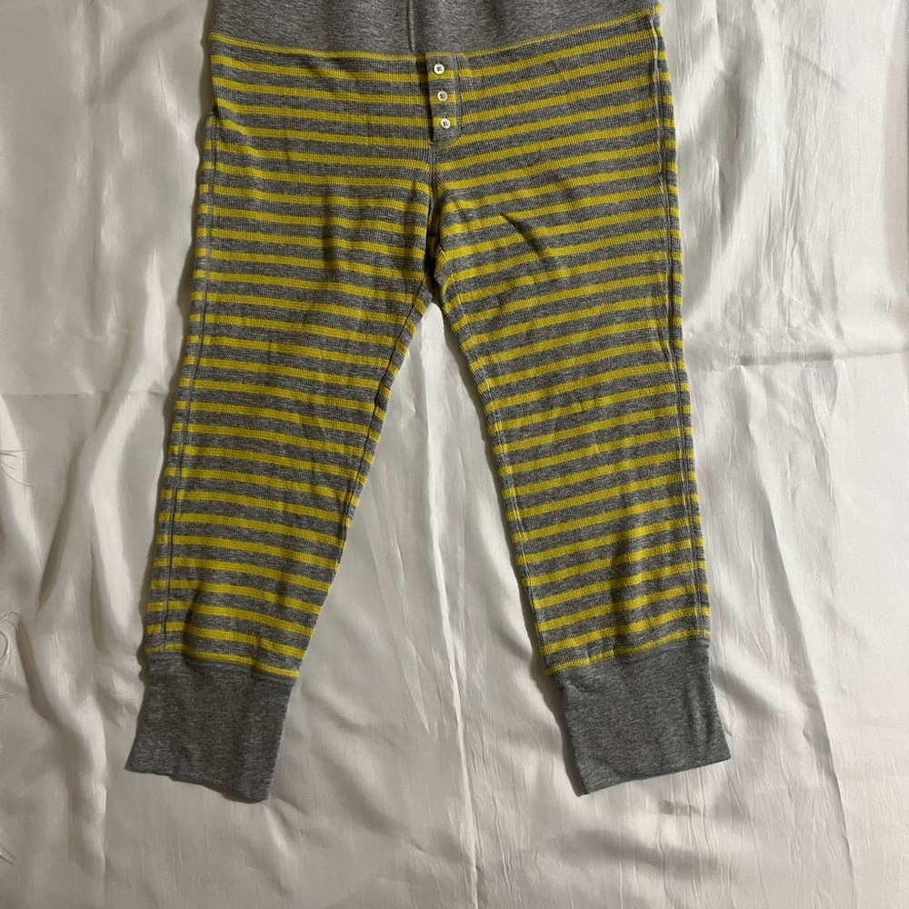 J. Crew I Women’s I Pajama-leggings I Gray & Yellow I Size S